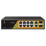 Conexpro GNT-P1012G6, с 8 PoE (1 Гбит/с), 2 LAN (1 Гбит/с) и 2 SFP портами неуправляемый коммутатор