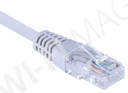 Кабель патч-корд Masterlan Comfort patch cable UTP, Cat5e, 2 м, неэкранированный, серый
