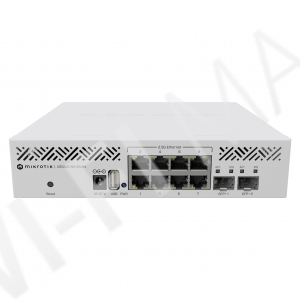 Mikrotik Cloud Router Switch CRS310-8G+2S+IN, коммутатор с функциями маршрутизатора