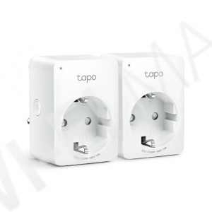 TP-Link Tapo P100, умная мини Wi-Fi розетка (комплект из 2-х штук)
