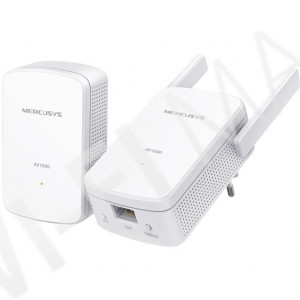 Mercusys MP510 KIT AV1000, комплект гигабитных Wi‑Fi адаптеров Powerline (2 штуки)