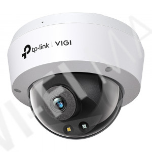 TP-Link VIGI C230 (4mm) 3 Мп уличная купольная IP-камера с цветным ночным видением и ИК‑подсветкой до 30 м