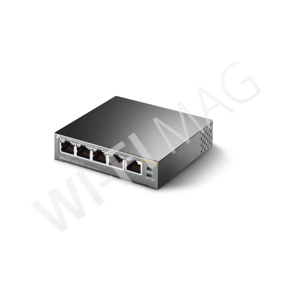 TP-Link TL-SF1005P, 5-портовый (10/100 Мбит/с)  коммутатор с 4 портами PoE+
