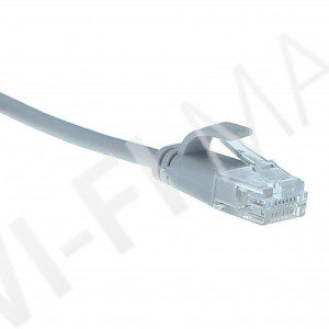 Кабель патч-корд Masterlan Comfort patch cable UTP, Cat6, extra slim, 1 м, неэкранированный, серый