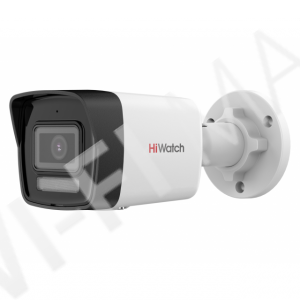 HiWatch DS-I450M(C) (2.8mm) 4Мп уличная цилиндрическая со Smart-подсветкой до 30 м и микрофоном IP-камера