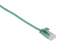 Кабель патч-корд Masterlan Comfort patch cable UTP, Cat6, extra slim, 0.5 м, неэкранированный, зеленый