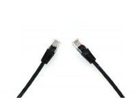 Кабель патч-корд Masterlan patch cable UTP, Cat5e, 0.5 м, неэкранированный, черный