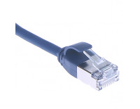 Кабель патч-корд Masterlan Comfort patch cable U/FTP, Cat6A, extra slim, LSZH, 1 м, экранированный, синий