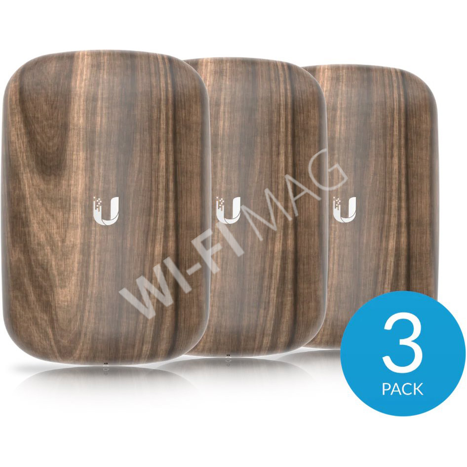 Ubiquiti EXTD-cover-Wood (3-pack) Case for BeaconHD / U6 Extender, пластиковая накладка "Дерево" (комплект 3 шт)