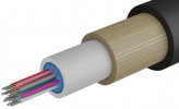 Masterlan Air1 fiber optic cable - 12vl 9/125, air-blowen, SM, HDPE, G657A1, 1m, одномодовый оптический кабель, чёрный