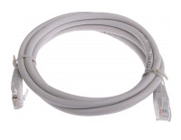 Кабель патч-корд Masterlan Comfort patch cable UTP, Cat6, 2 м, неэкранированный, серый