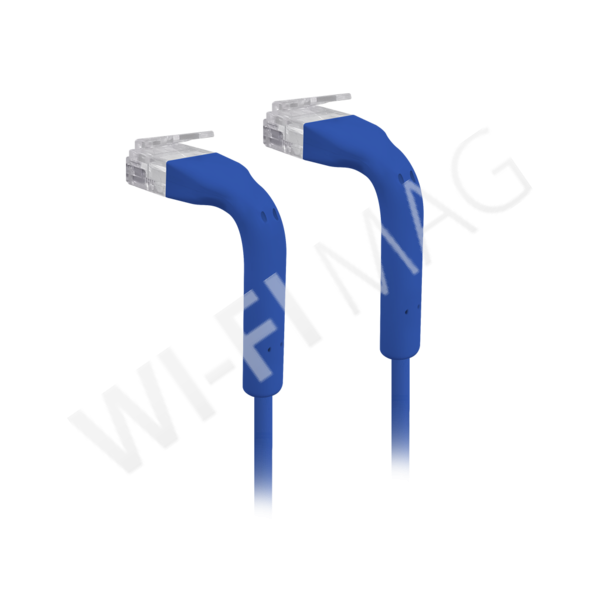 Ubiquiti UniFi Ethernet Patch Cable, 0,1m, Cat6, Blue, патч-кабель соединительный, синий