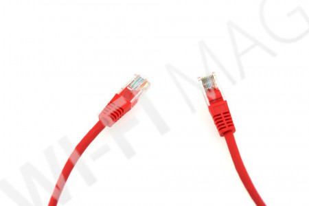 Кабель патч-корд Masterlan patch cable UTP, Cat5e, 2 м, неэкранированный, красный