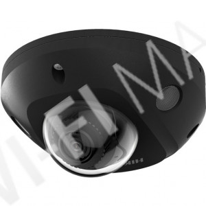 Hikvision DS-2CD2543G2-IS(2.8 mm)(BLACK) 4Мп уличная купольная с EXIR-подсветкой до 30 м и микрофоном IP-видеокамера