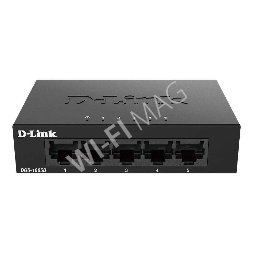 D-Link DGS-1005D,неуправляемый коммутатор