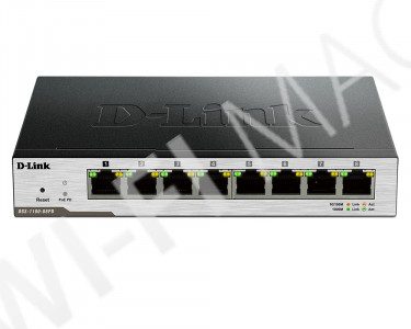D-Link DGS-1100-08PD, управляемый коммутатор PoE