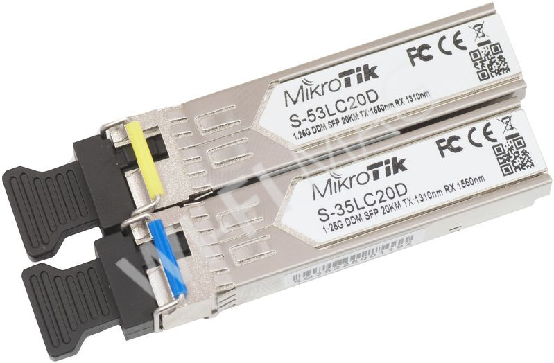 Mikrotik S-3553LC20D (2-pack) SFP модуль (комплект 2 шт.)