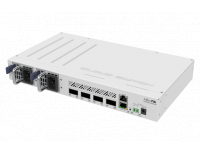 Управляемые коммутаторы Mikrotik Cloud Router Switch CRS504-4XQ-IN, коммутатор с функциями маршрутизатора