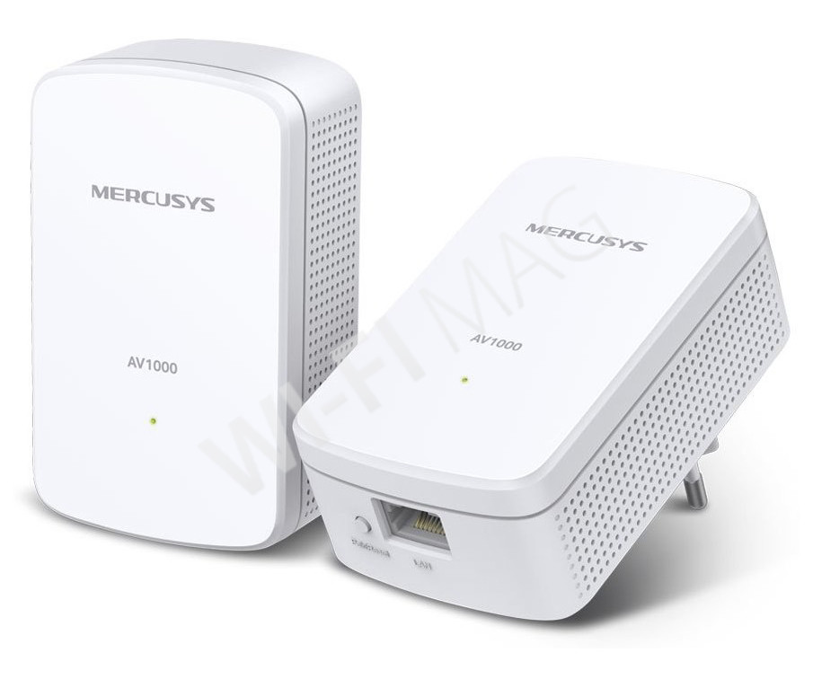 Mercusys MP500 KIT AV1000, комплект гигабитных адаптеров Powerline (2 штуки)