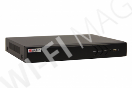 HiWatch DS-N308/2P(D) 8-ми канальный IP-регистратор c 8-ю PoE интерфейсами
