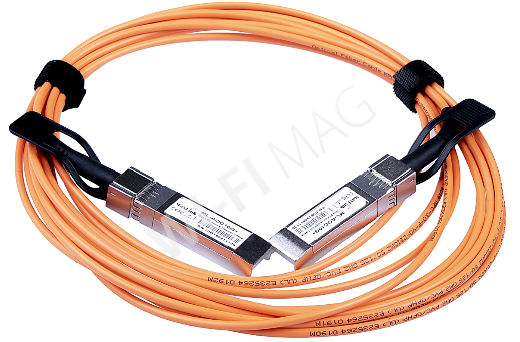 Max Link 10G SFP+ Active Optical Cable (AOC), DDM, cisco comp., соединительный кабель, длина 10 м.