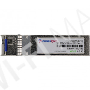 Conexpro S+3327LC-10 модуль SFP+ Single Mode, 10 Гбит/с, LC, WDM/BiDi, 10 км (Tx=1330/Rx=1270)