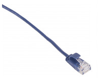 Кабель патч-корд Masterlan Comfort patch cable UTP, Cat6, extra slim, 0.5 м, неэкранированный, синий