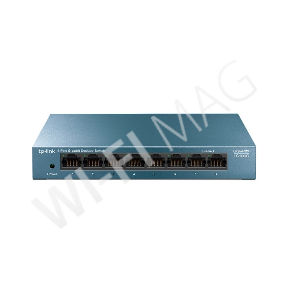 TP-Link LS108G, LiteWave 8-портовый 1 Гбит/с неуправляемый коммутатор