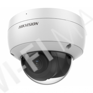 Hikvision DS-2CD2123G2-IU(D) (2.8mm) 2Мп уличная купольная с EXIR-подсветкой до 30м AcuSense IP-видеокамера