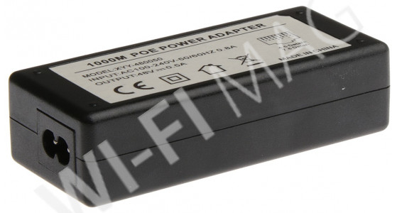 Блок питания Gigabit Ethernet Adapter with POE 48V 0.5A (HSG24-4800)