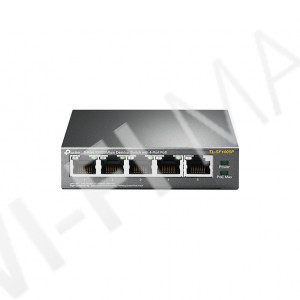TP-Link TL-SF1005P, 5-портовый (10/100 Мбит/с)  коммутатор с 4 портами PoE+
