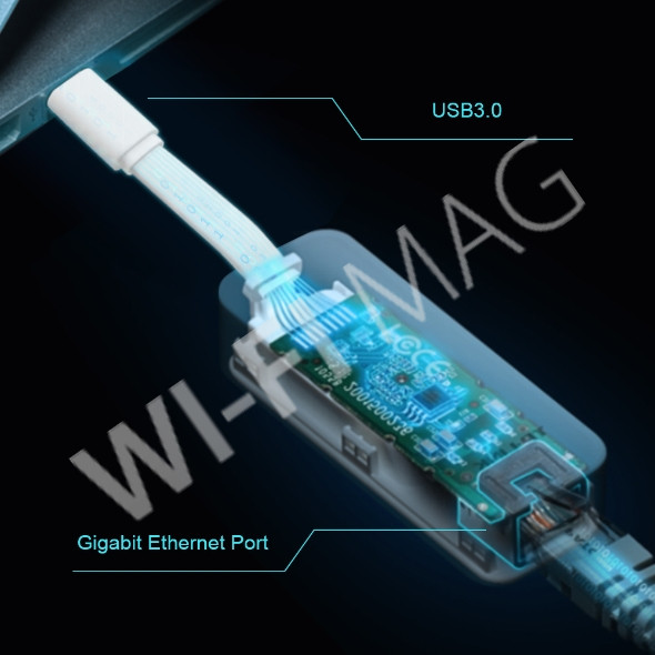 TP-Link UE300C, сетевой адаптер USB Type‑C/RJ45 Gigabit Ethernet