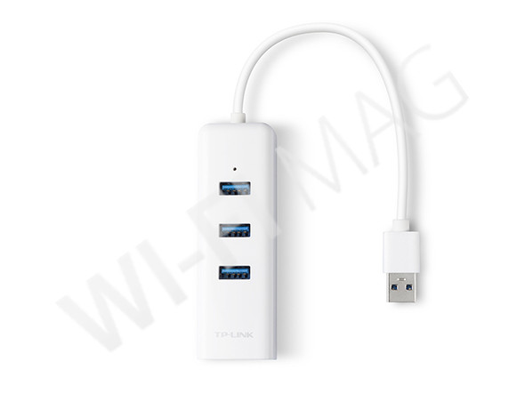 TP-Link UE330, 3-портовый концентратор и гигабитный адаптер USB 3.0