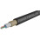 Masterlan Air1 fiber optic cable - 8vl 9/125, air-blowen, SM, HDPE, G657A1, 2000m, одномодовый оптический кабель, чёрный