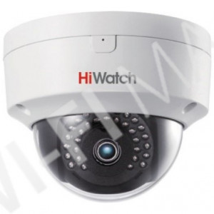 HiWatch DS-I252M(B)(2.8 mm) 2 Мп уличная купольная с ИК-подсветкой до 30 м и микрофоном IP-камера