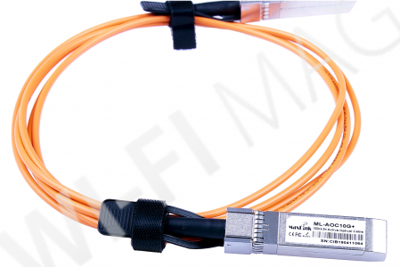 Max Link 10G SFP+ Active Optical Cable (AOC), DDM, cisco comp., соединительный кабель, длина 20 м.