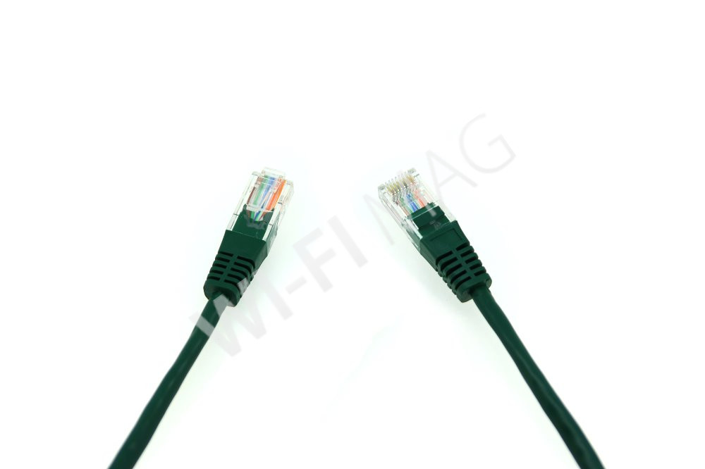 Кабель патч-корд Masterlan patch cable UTP, Cat5e, 1 м, неэкранированный, зеленый