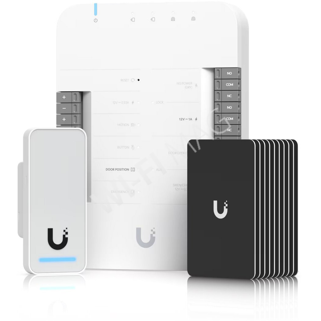 Ubiquiti UniFi Access G2 Starter Kit, комлект электронных устройств