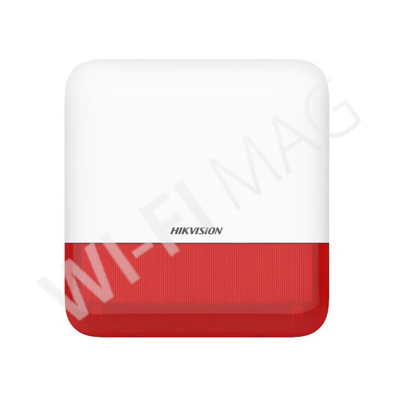 Hikvision AX PRO Беспроводная сирена (Красный индикатор)