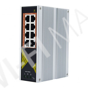 Conexpro GNT-IG1008GP-AC, промышленный с 8 PoE (1 Гбит/с) портами неуправляемый коммутатор