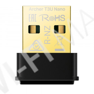 TP-Link Archer T3U Nano AC1300, беспроводной Nano USB‑адаптер MU-MIMO