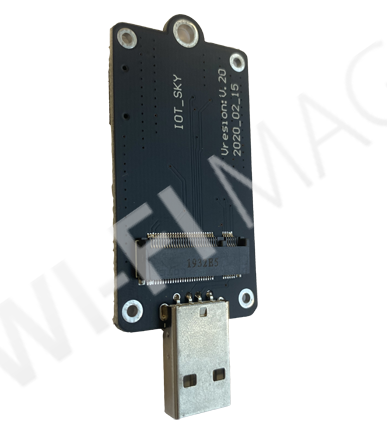 M.2 B Key (NGFF) to USB 2.0 Adapter with SIM slot, адаптер-переходник для 3G/4G модулей