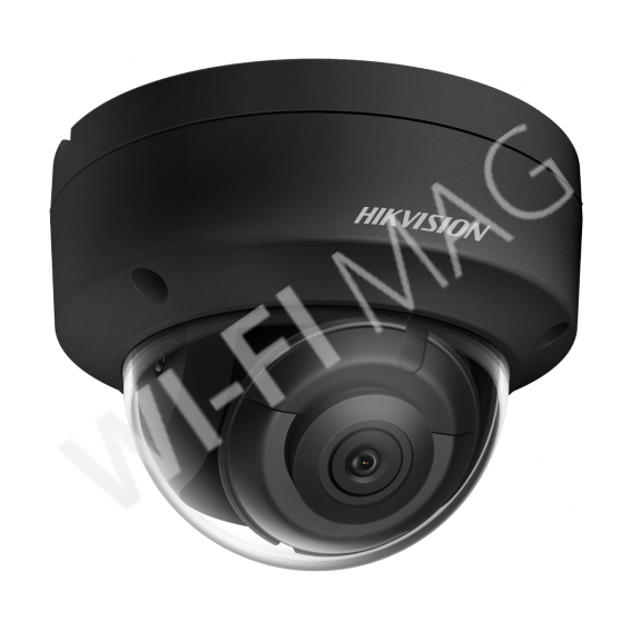 Hikvision DS-2CD2123G2-IS(BLACK)(2.8mm) антивандальная купольная IP-видеокамера