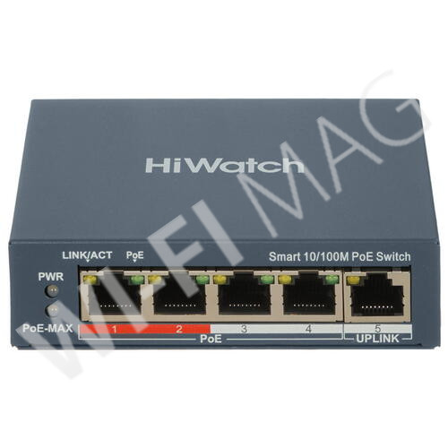 HiWatch SWT-1105P, управляемый коммутатор PoE