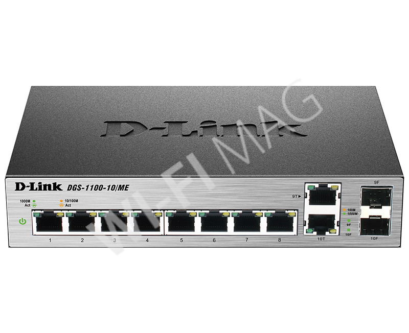 D-Link DGS-1100-10/ME управляемый коммутатор