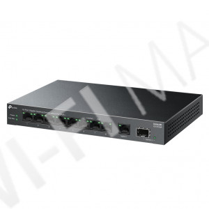 TP-Link LS1210GP, LiteWave с 9 портами 1 Гбит/с (8 PoE+) и SFP портом неуправляемый коммутатор