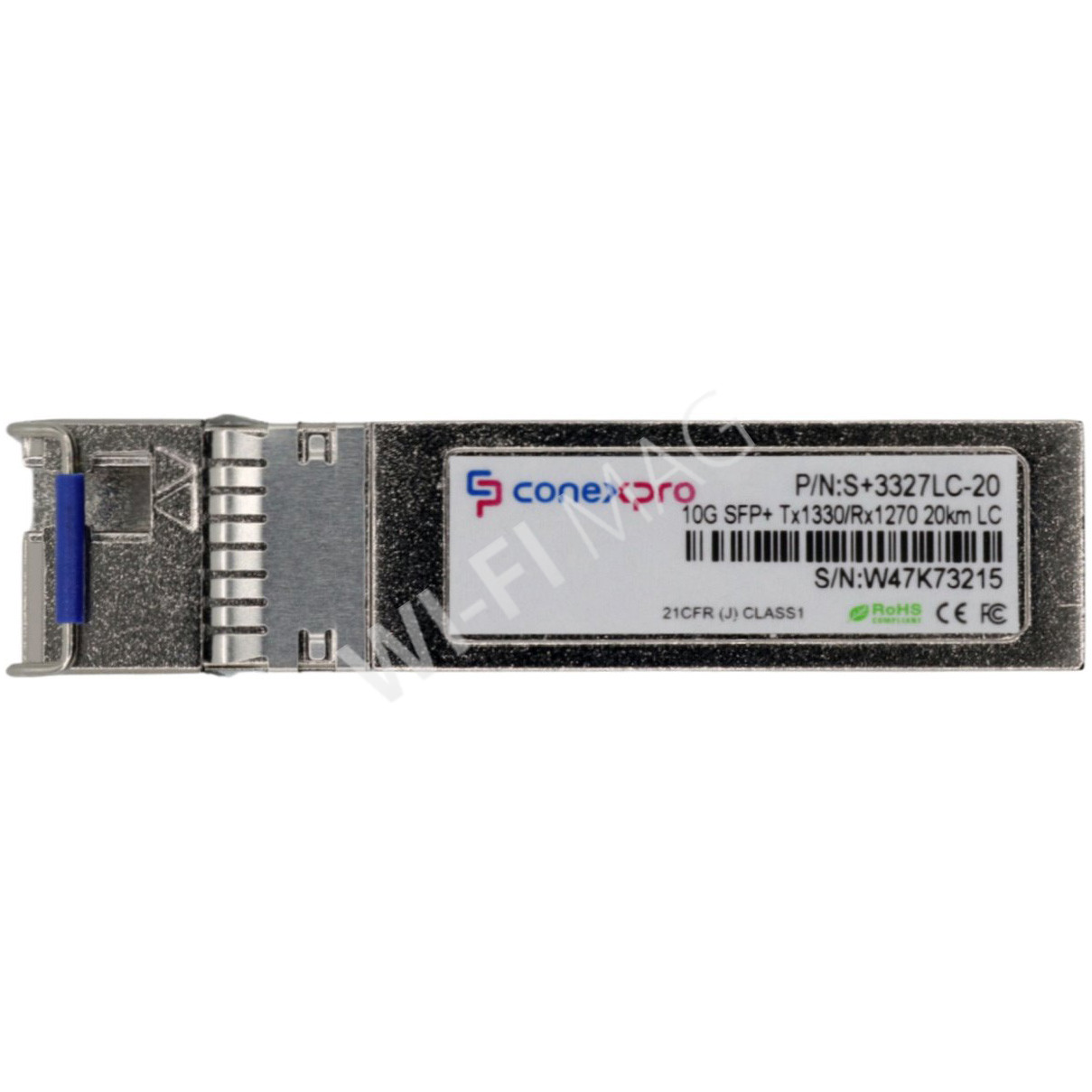 Conexpro S+3327LC-20 модуль SFP+ Single Mode, 10 Гбит/с, LC, WDM/BiDi, 20 км (Tx=1330/Rx=1270)