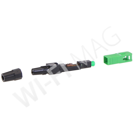 Соединительная муфта MLFastSC/APC для быстрого соединения кабеля SM 9/125, SC/APC
