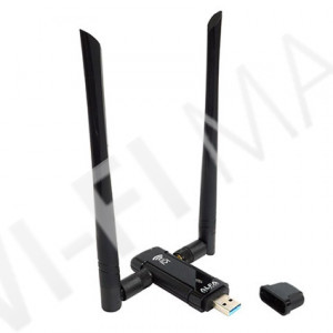 Alfa Network AWUS036ACM двухдиапазонный беспроводной USB 3.0 адаптер с внешними антеннами 5dBi