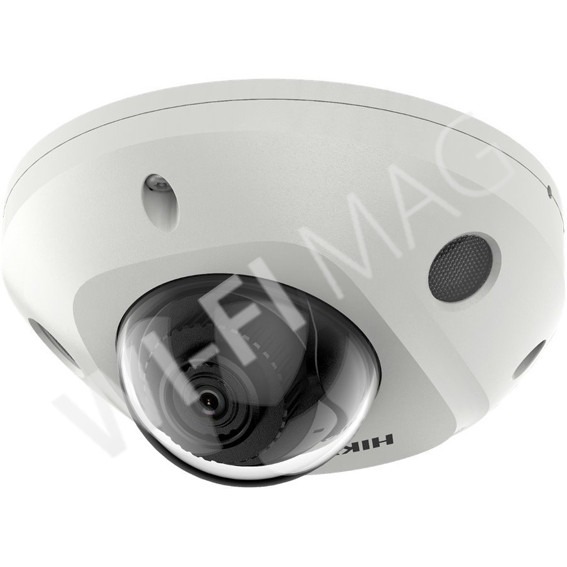 Hikvision DS-2CD2543G2-IS(2.8 mm) 4Мп уличная купольная с EXIR-подсветкой до 30 м и микрофоном IP-видеокамера